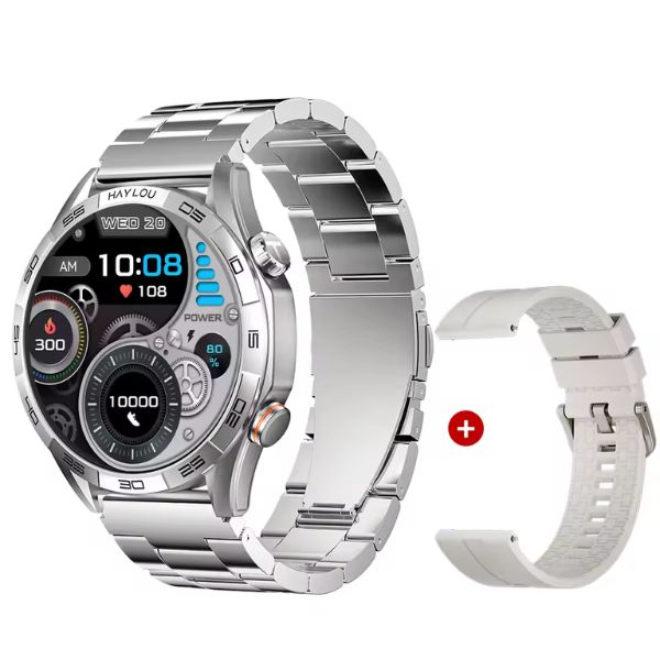 Haylou-Solar-5-BT-Calling-Smart-Watch_Metalic-Silver