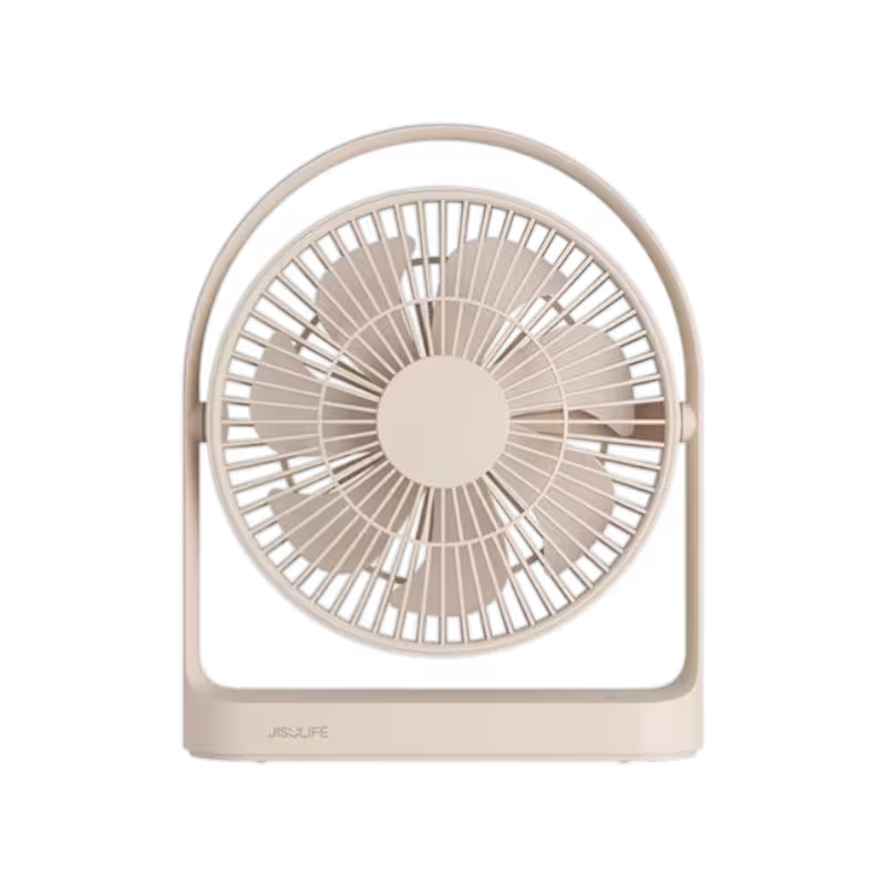 JISULIFE FA27 portable multi-functional family cooling fan, JISULIFE FA27 with 330° rotation, JISULIFE 8000mAh rechargeable fan, JISULIFE FA27 quiet brushless motor fan
