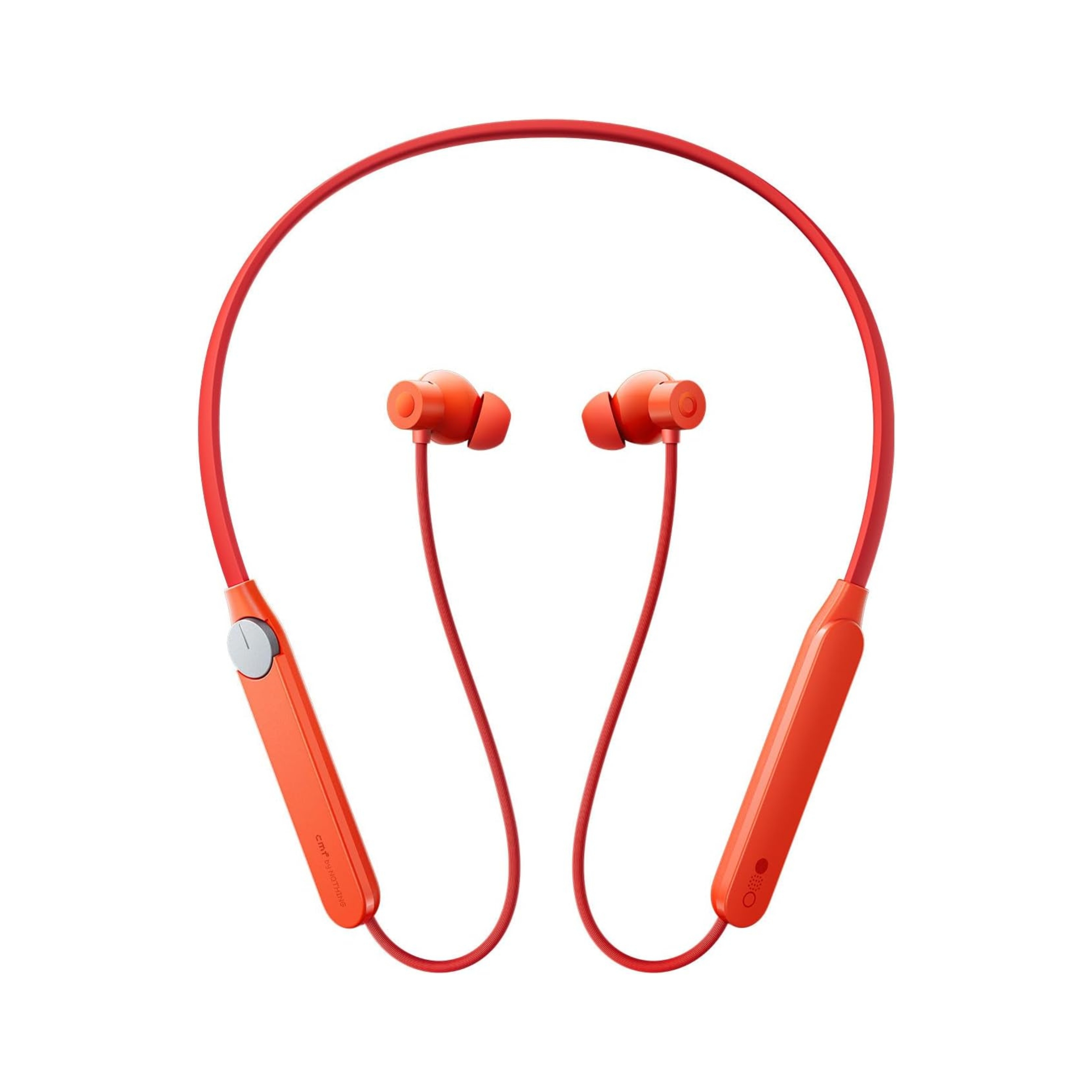 CMF by Nothing Neckband Pro 50dB hybrid ANC earbuds, CMF Neckband Pro with 3-in-1 Smart Dial, CMF neckband pro dark grey color, CMF neckband pro ergonomic flexible design