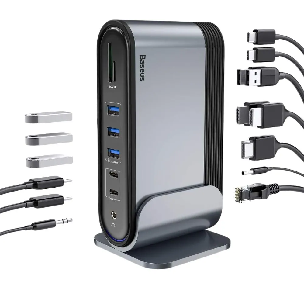 Baseus 17-in-1 USB-C Hub Docking Station